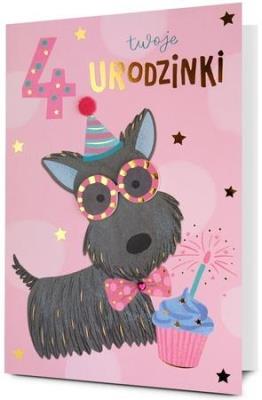 Opakowanie Karnet B6 Urodziny 4