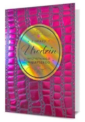 Opakowanie Karnet B6 Urodziny