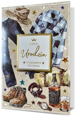 Opakowanie Karnet B6 Urodziny