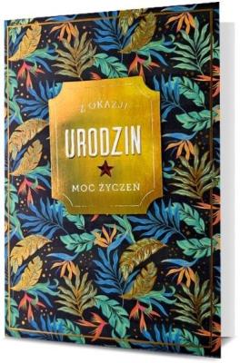 Opakowanie Karnet B6 Urodziny