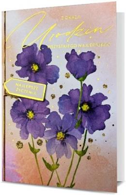 Opakowanie Karnet B6 Urodziny