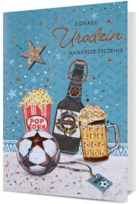 Opakowanie Karnet B6 Urodziny