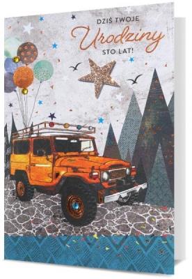 Opakowanie Karnet B6 Urodziny