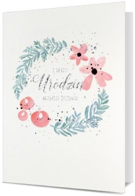 Opakowanie Karnet B6 Urodziny