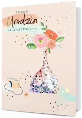 Opakowanie Karnet B6 Urodziny