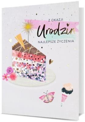 Opakowanie Karnet B6 Urodziny