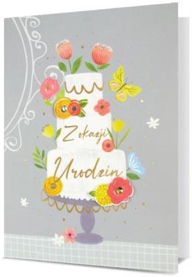 Opakowanie Karnet B6 Urodziny