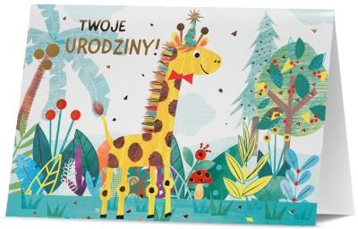 Opakowanie Karnet B6 Urodziny