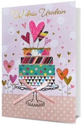 Opakowanie Karnet B6 Urodziny