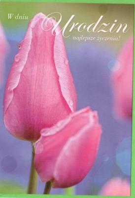 Opakowanie Karnet B6 Urodziny