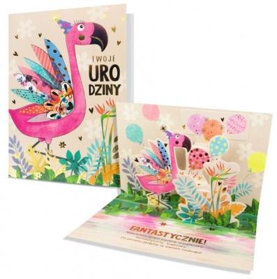 Opakowanie Karnet B6 Urodziny