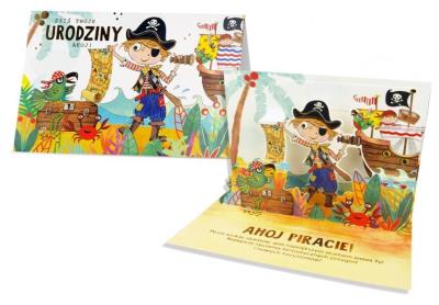 Opakowanie Karnet B6 Urodziny