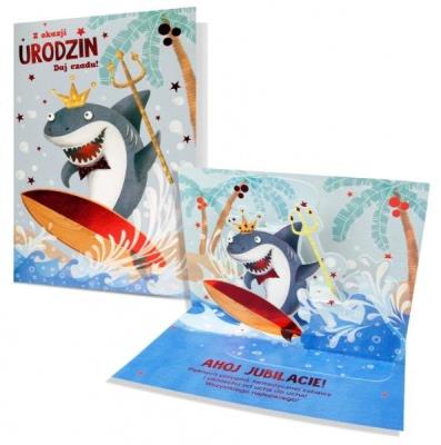 Opakowanie Karnet B6 Urodziny
