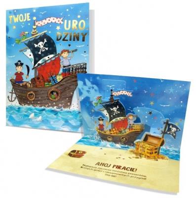 Opakowanie Karnet B6 Urodziny