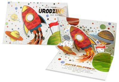 Opakowanie Karnet B6 Urodziny