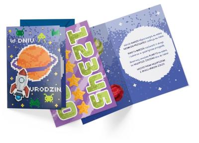 Opakowanie Karnet B6 Urodziny dziecięce (wymienne cyfry)