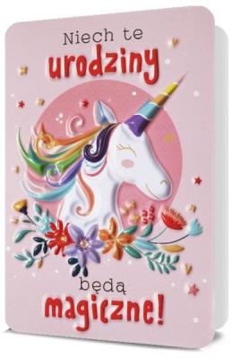 Opakowanie Karnet B6 Urodziny HM200-2282