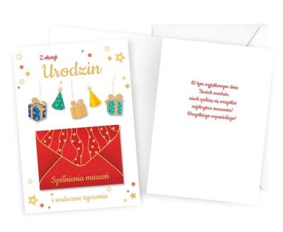 Okładka książki Karnet B6 Urodziny (prezenty)