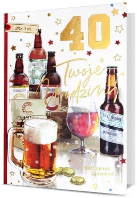 Opakowanie Karnet B6 Urodziny (wymienne cyfry)