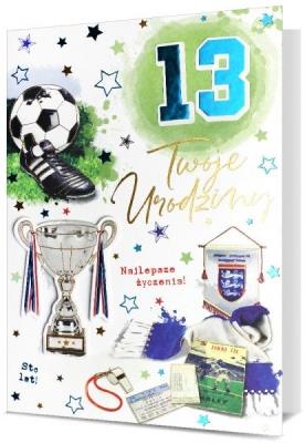 Opakowanie Karnet B6 Urodziny (wymienne cyfry)