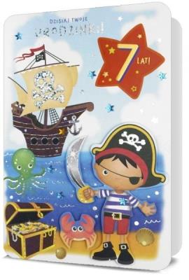 Opakowanie Karnet B6 Urodziny (wymienne cyfry)