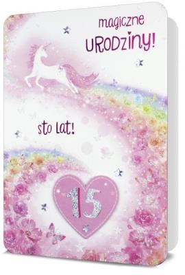 Opakowanie Karnet B6 Urodziny (wymienne cyfry)