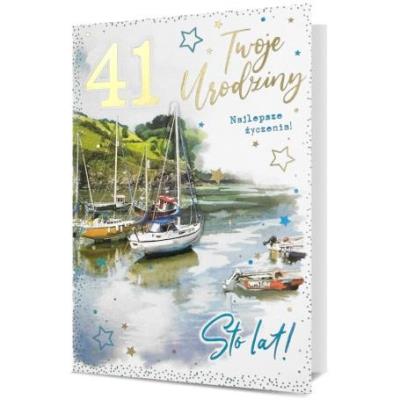 Opakowanie Karnet B6 Urodziny (wymienne cyfry)