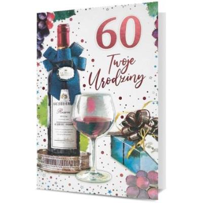 Opakowanie Karnet B6 Urodziny (wymienne cyfry)