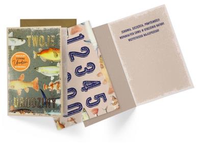 Opakowanie Karnet B6 Urodziny (wymienne cyfry)