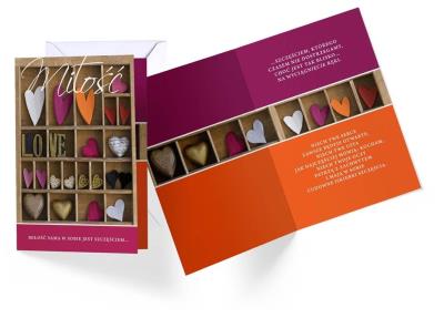 Opakowanie Karnet B6 Walentynki