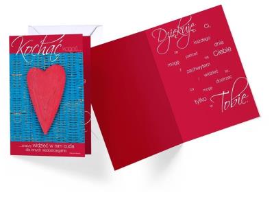 Opakowanie Karnet B6 Walentynki