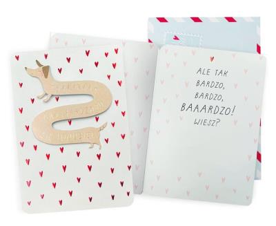 Opakowanie Karnet B6 Walentynki