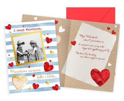Opakowanie Karnet B6 Walentynki