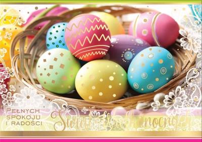 Opakowanie Karnet B6 Wielkanoc