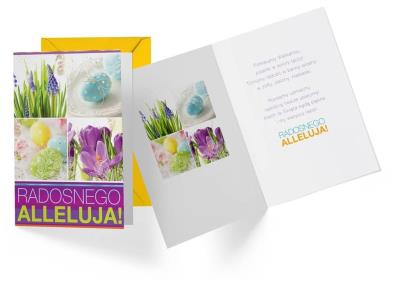 Opakowanie Karnet B6 Wielkanoc