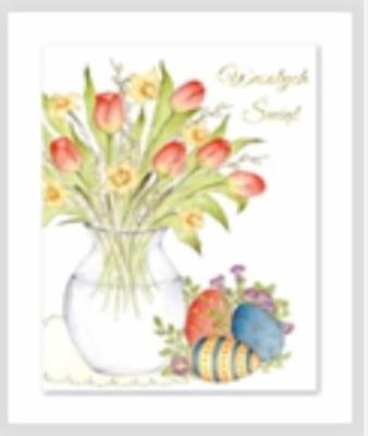 Opakowanie Karnet B6 Wielkanoc Bukiet