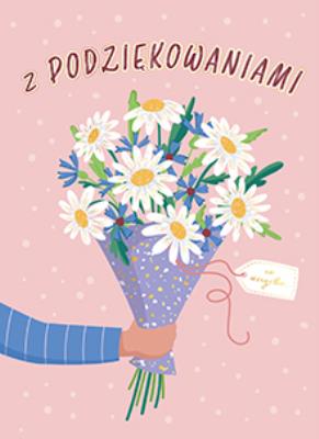 Opakowanie Karnet B6 Z Podziękowaniami