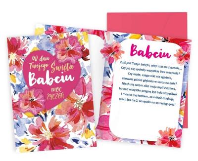 Opakowanie Karnet Babcia