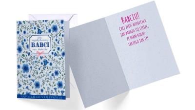 Opakowanie Karnet Babcia