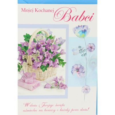 Opakowanie Karnet Babcia K. B6-1552
