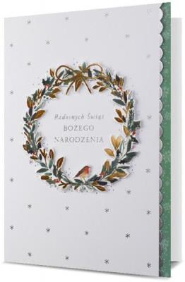 Opakowanie Karnet Boże Narodzenie