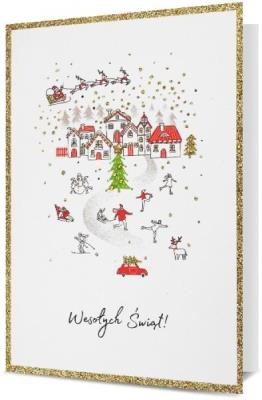 Opakowanie Karnet Boże Narodzenie
