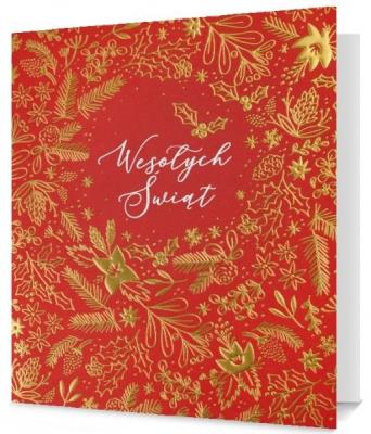 Opakowanie Karnet Boże Narodzenie
