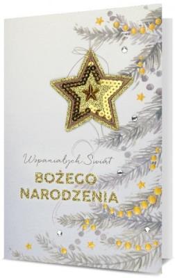 Opakowanie Karnet Boże Narodzenie