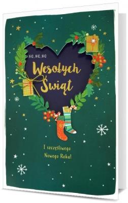 Opakowanie Karnet Boże Narodzenie