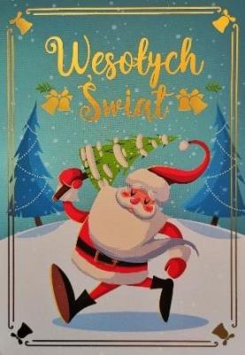 Opakowanie Karnet Boże Narodzenie