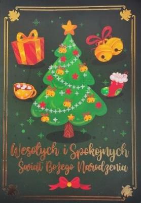 Opakowanie Karnet Boże Narodzenie
