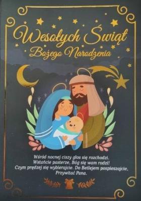 Opakowanie Karnet Boże Narodzenie