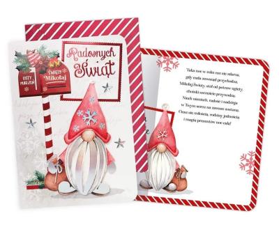 Opakowanie Karnet Boże Narodzenie