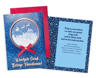 Opakowanie Karnet Boże Narodzenie